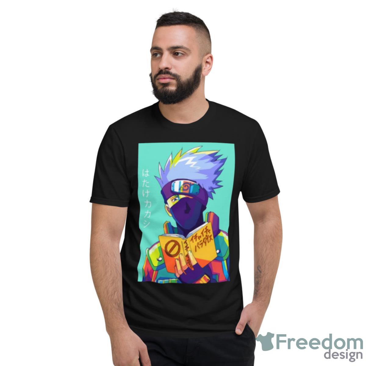 Kakashi Wpap Art Naruto Shippuden Shirt - Short Sleeve T-Shirt