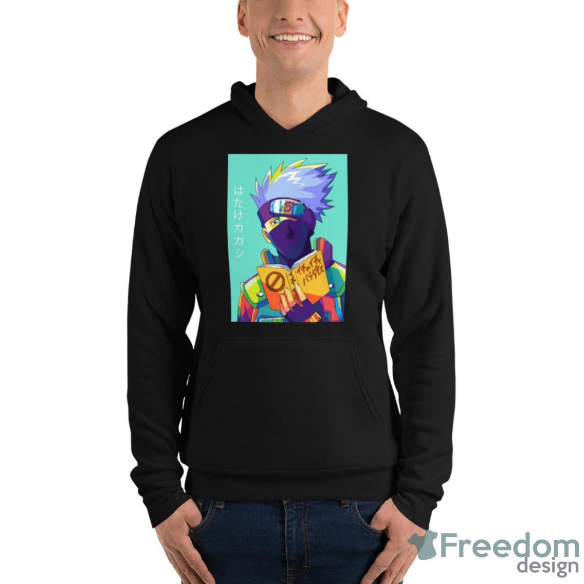 Kakashi Wpap Art Naruto Shippuden Shirt - Unisex Fleece Pullover Hoodie Kakashi Wpap Art Naruto Shippuden Shirt - Unisex Fleece Pullover Hoodie