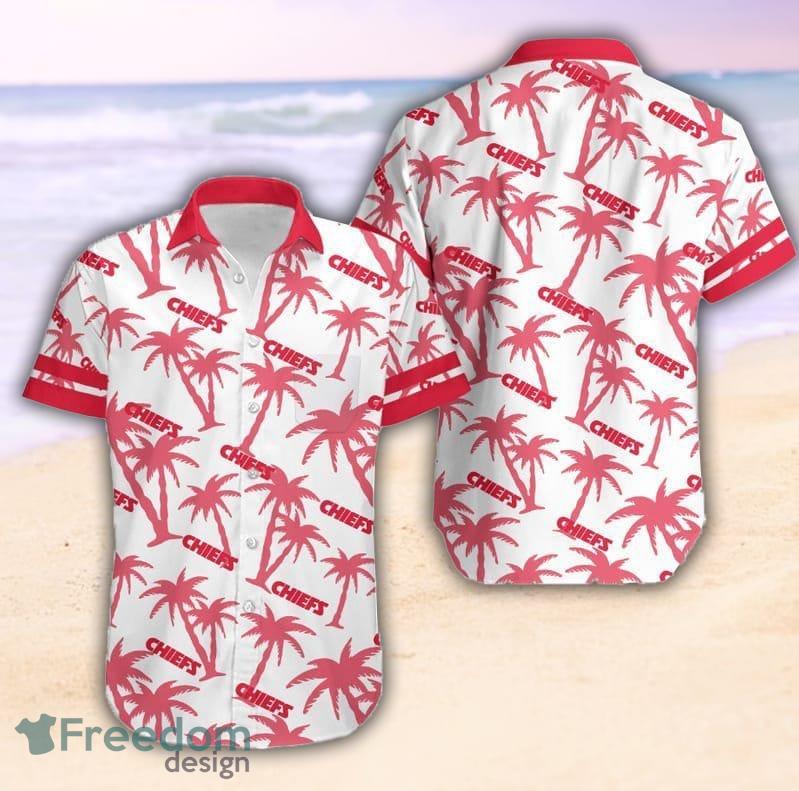 Kansas City Chiefs Coconut Tree Nfl Hawaiian Shirt Men And Women