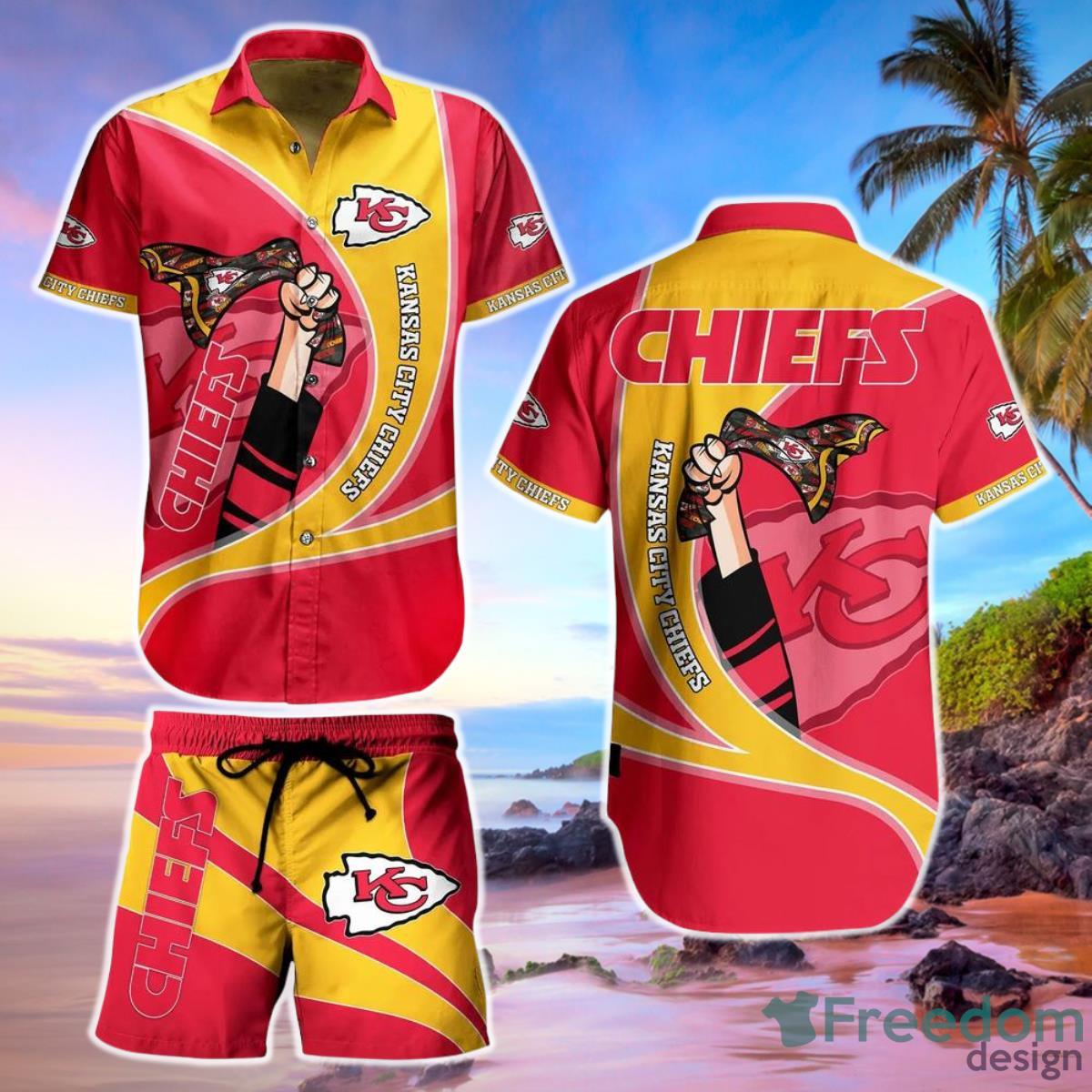 Kansas City Chiefs Nfl Hawaiian Shirt New Summer For Football Nfl Fans Product Photo 1