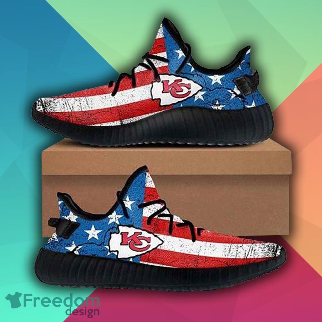 Kansas City Chiefs NFL Football Teams Sport Teams Top Branding Trends Gift  For Fans Shoes Yeezy Style 2 Sneakers - Freedomdesign