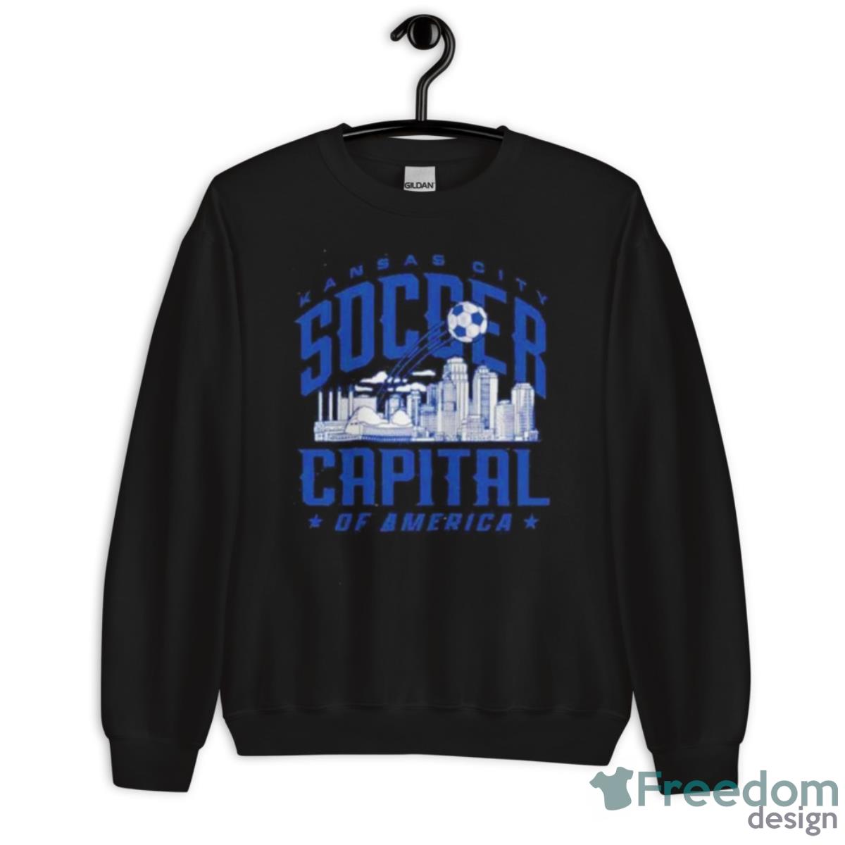 Kansas City Soccer Capital Of America Shirt image Kansas City Soccer Capital Of America Shirt - Unisex Crewneck Sweatshirt