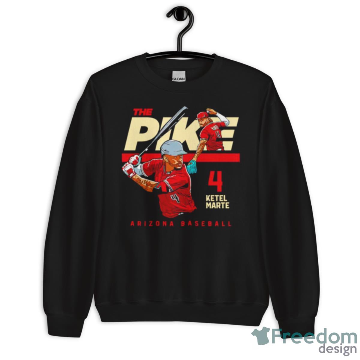 Ketel Marte The Pike Shirt image Ketel Marte The Pike Shirt - Unisex Crewneck Sweatshirt