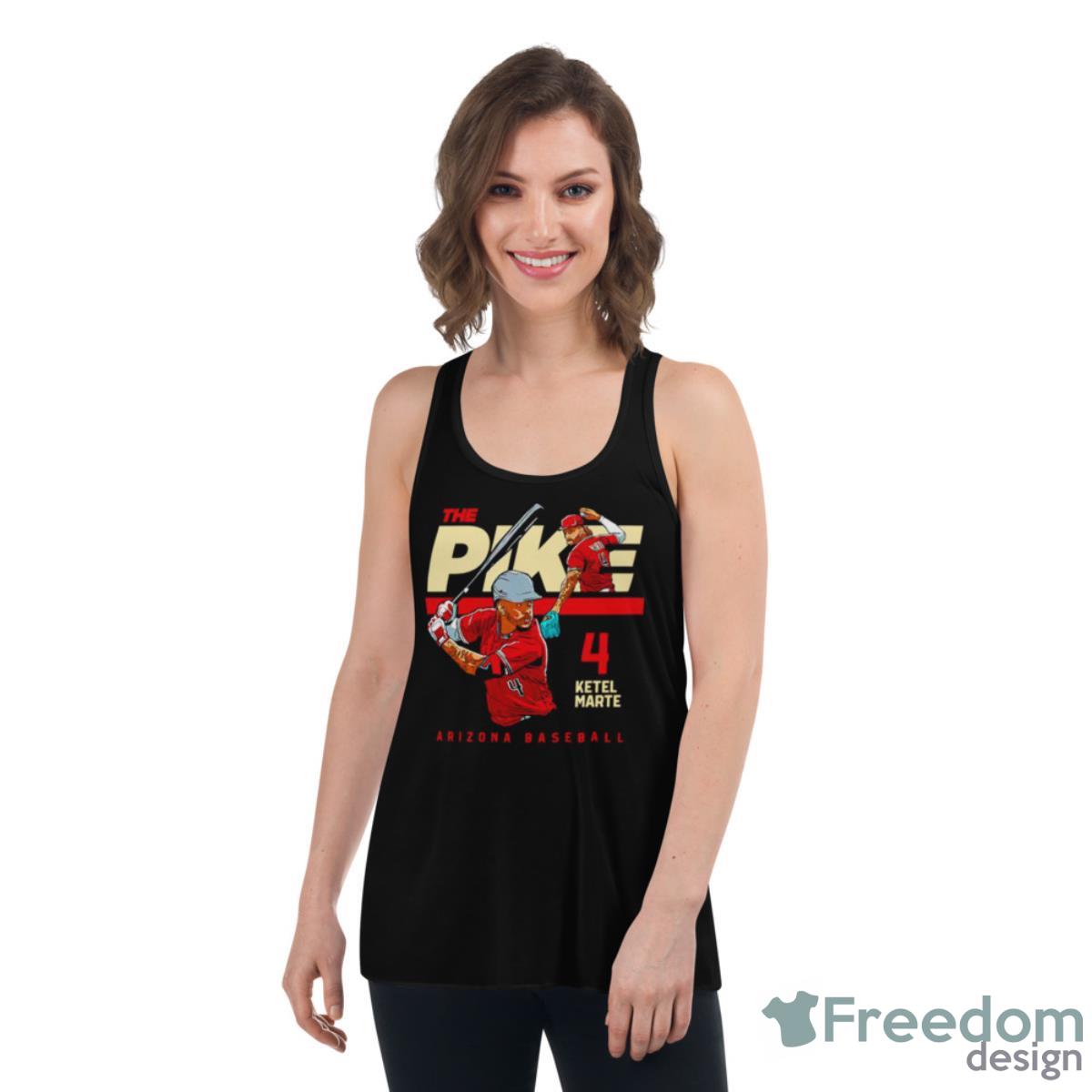 Ketel Marte The Pike Shirt - Womens Flowy Racerback Tank Ketel Marte The Pike Shirt - Womens Flowy Racerback Tank