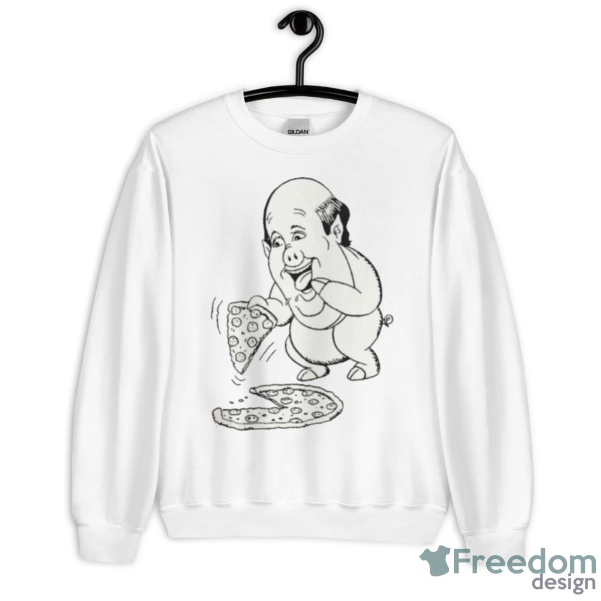 Kevin Malone Caricature Shirt - Unisex Heavy Blend Crewneck Sweatshirt