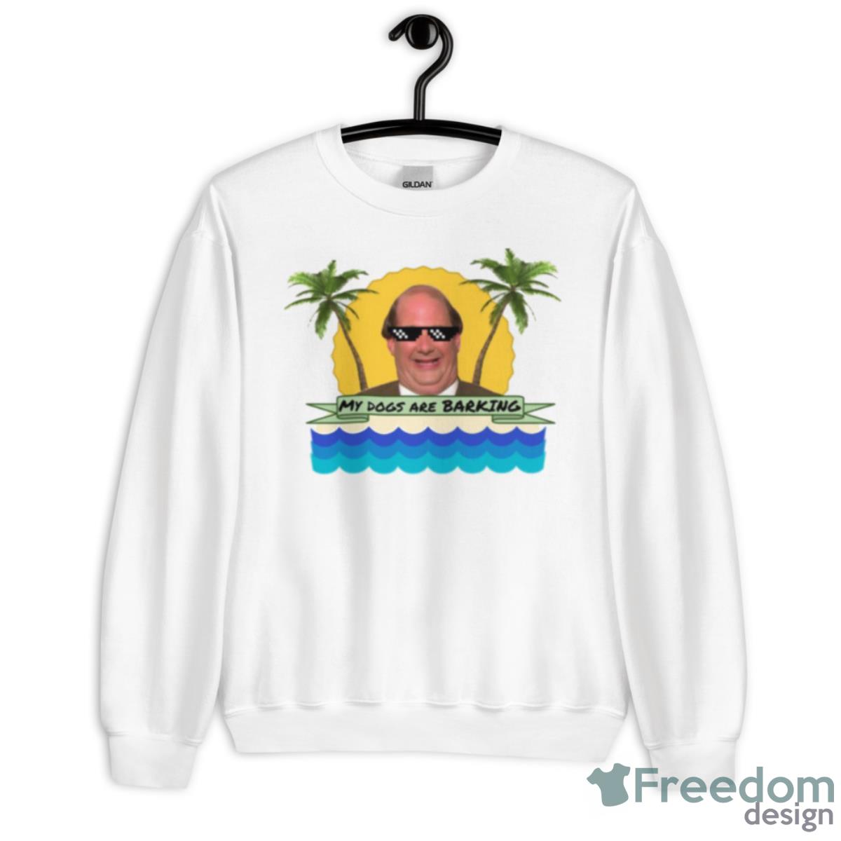 Kevin Malone’s Dogs Are Barking Shirt - Unisex Heavy Blend Crewneck Sweatshirt