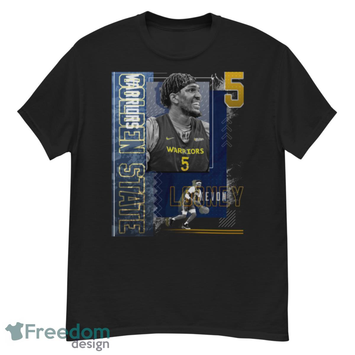 Kevon Looney Basketball Paper Poster Warriors Shirt - G500 Men’s Classic T-Shirt