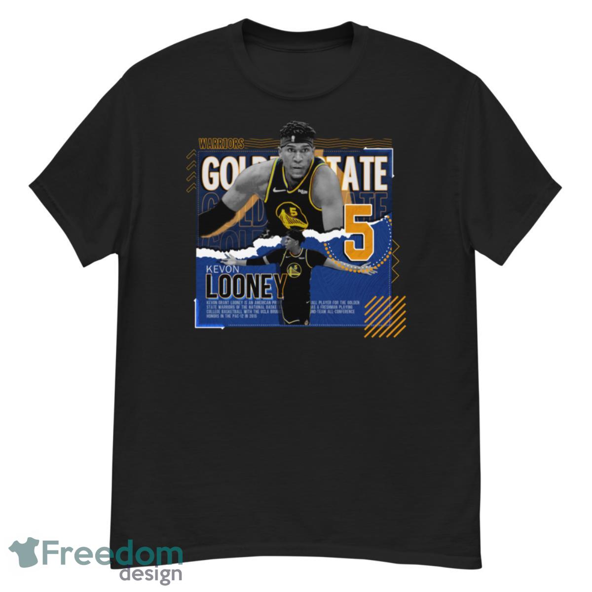 Kevon Looney Basketball Paper Poster Warriors T-Shirt - G500 Men’s Classic T-Shirt