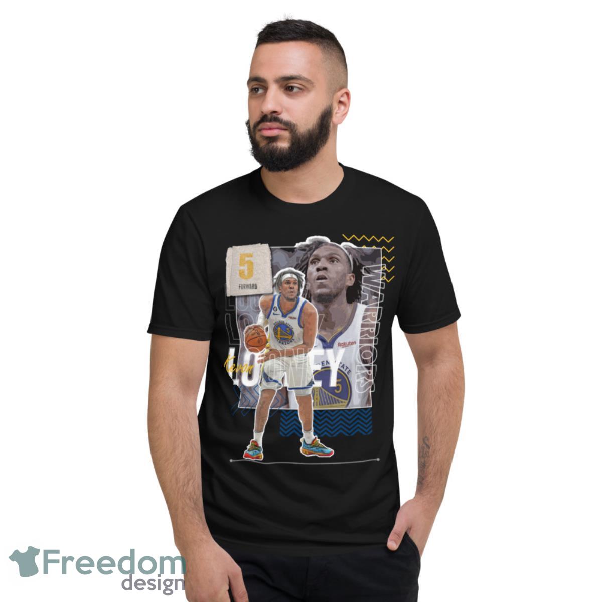 Kevon Looney Paper Poster Warriors Shirt - Short Sleeve T-Shirt