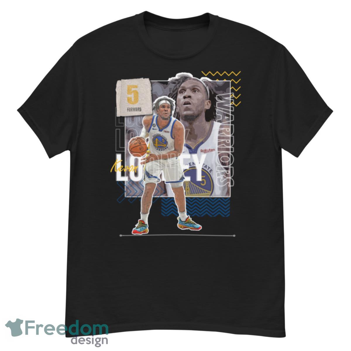 Kevon Looney Paper Poster Warriors Shirt - G500 Men’s Classic T-Shirt