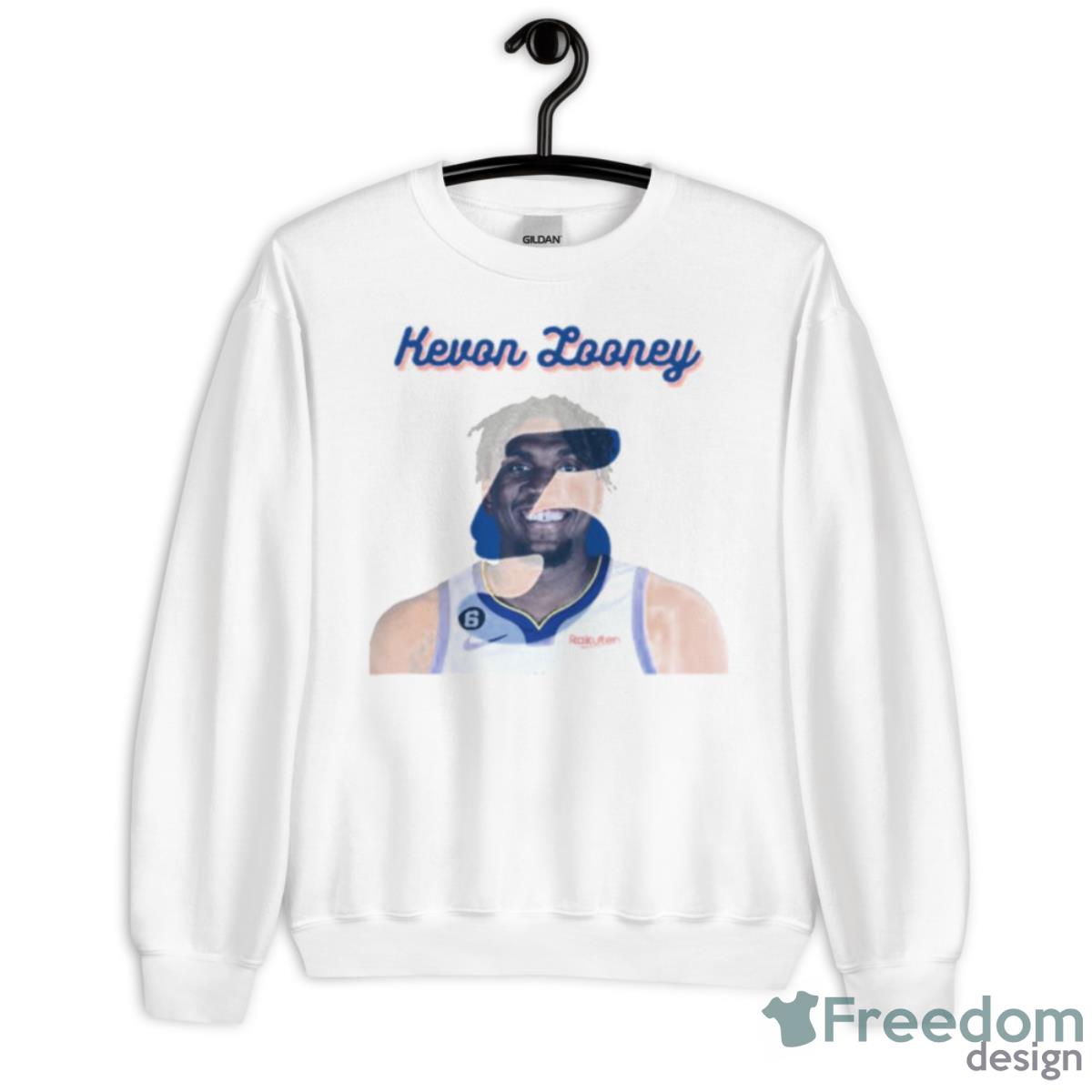 Kevon Looney Portrait Shirt - Unisex Heavy Blend Crewneck Sweatshirt