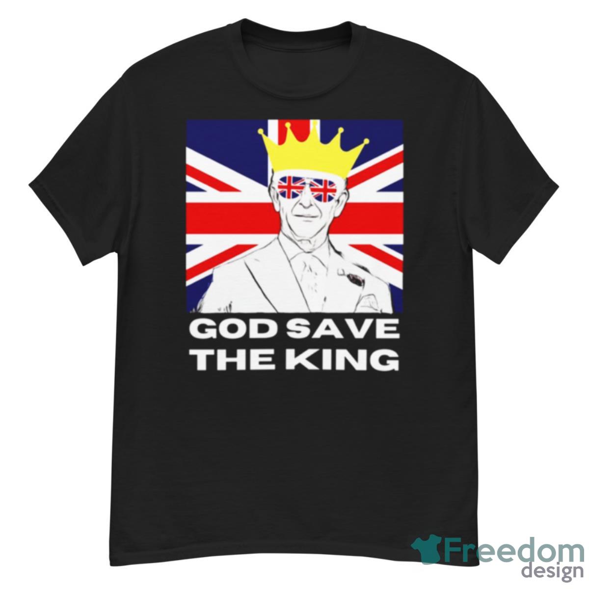 King Charles 2023 Coronation God Save The King Shirt - G500 Men’s Classic T-Shirt