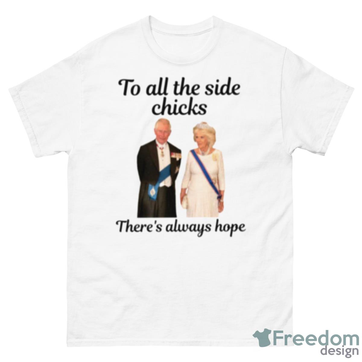 King Charles Iii And Queen Camilla Shirt - 500 Men’s Classic Tee Gildan