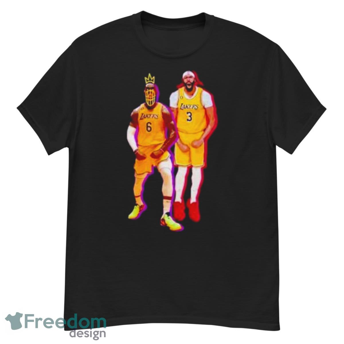 King Lebron James And Anthony Davis La Lakers Shirt