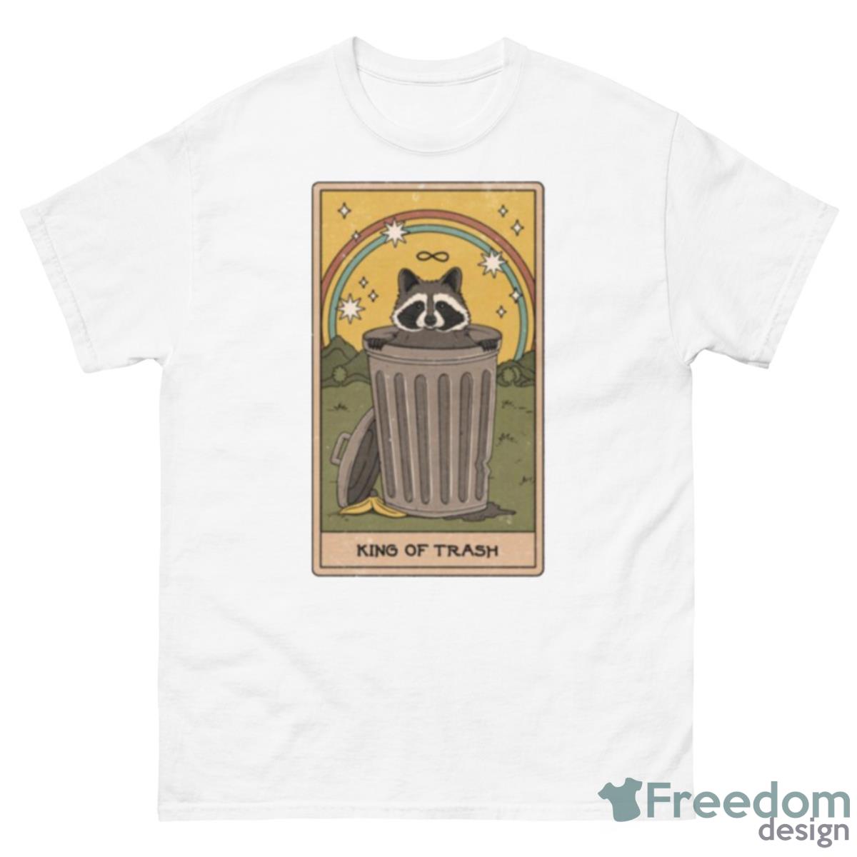 King Of Trash Tarot Raccoon Shirt - 500 Men’s Classic Tee Gildan