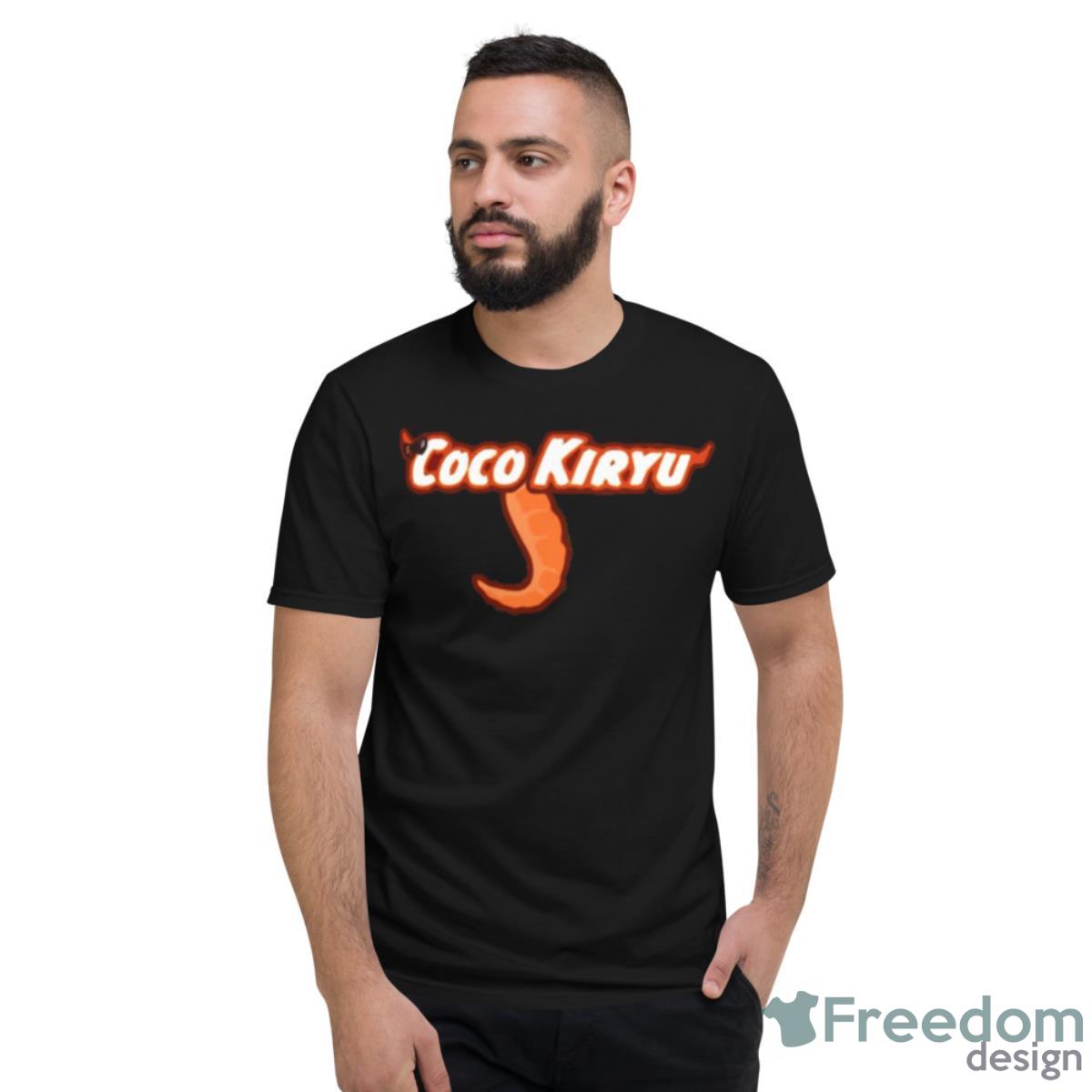 Kiryu Coco Hololive Orange Design Shirt - Short Sleeve T-Shirt