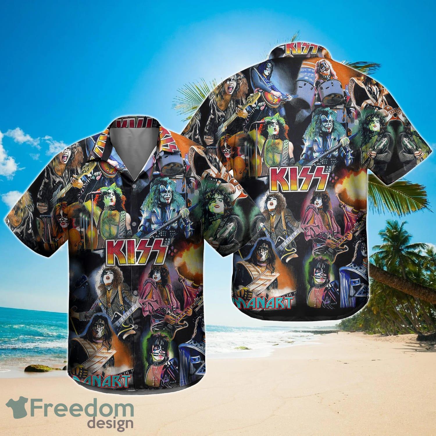 Kiss Band Hawaiian Shirt For Men And Women Product Photo 1