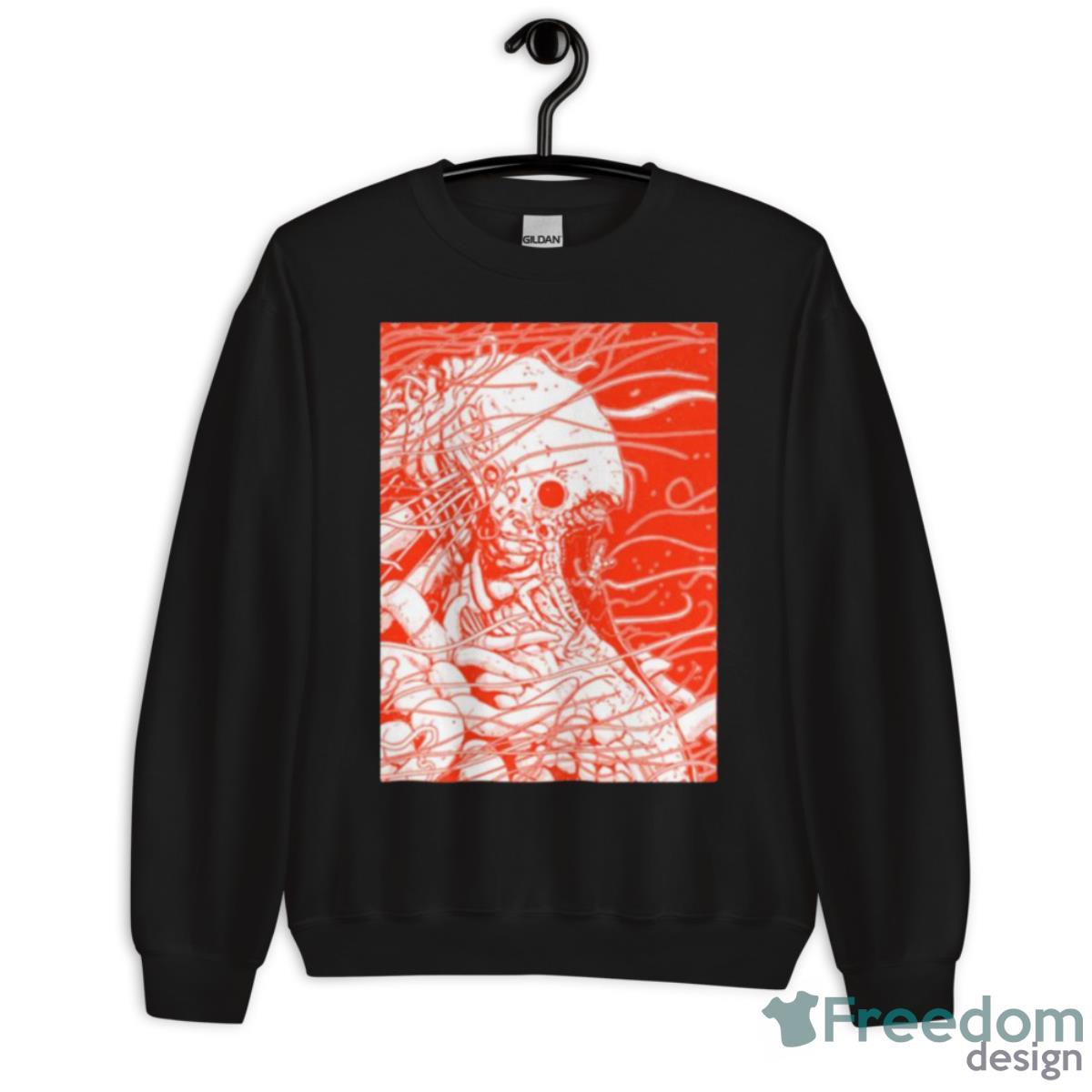 Knights Of Sidonia Gauna Red Shirt - Unisex Crewneck Sweatshirt Knights Of Sidonia Gauna Red Shirt - Unisex Crewneck Sweatshirt