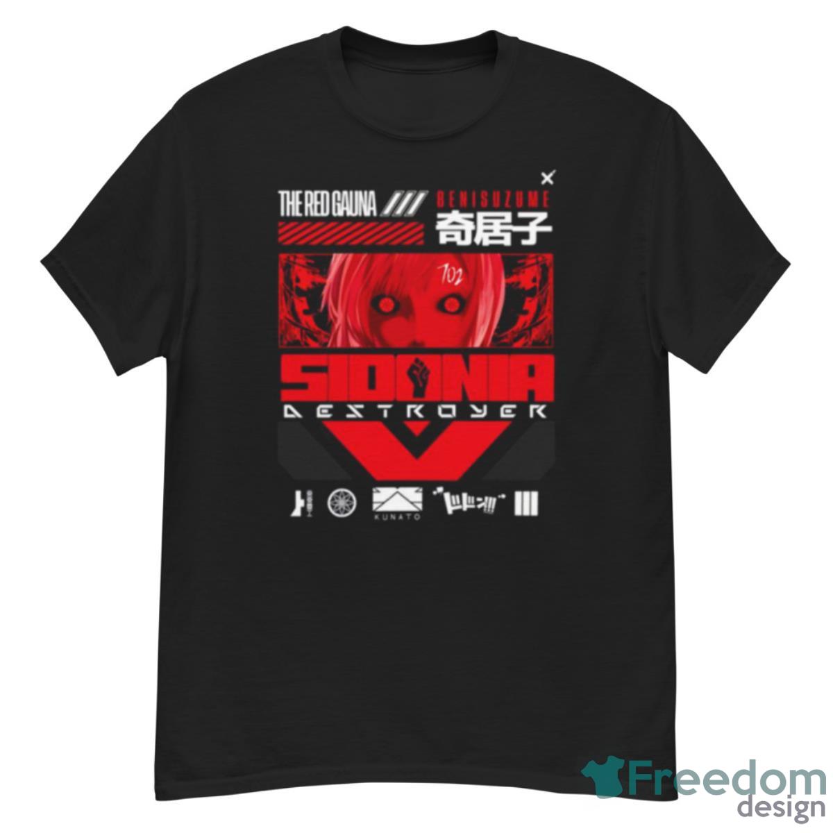 Knights Of Sidonia The Red Gauna Destroyer Vector Design Long Shirt - G500 Men’s Classic T-Shirt