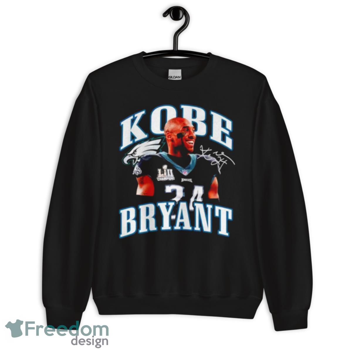 Kobe Bryant 24 Eagles Signature Shirt - Unisex Crewneck Sweatshirt Kobe Bryant 24 Eagles Signature Shirt - Unisex Crewneck Sweatshirt