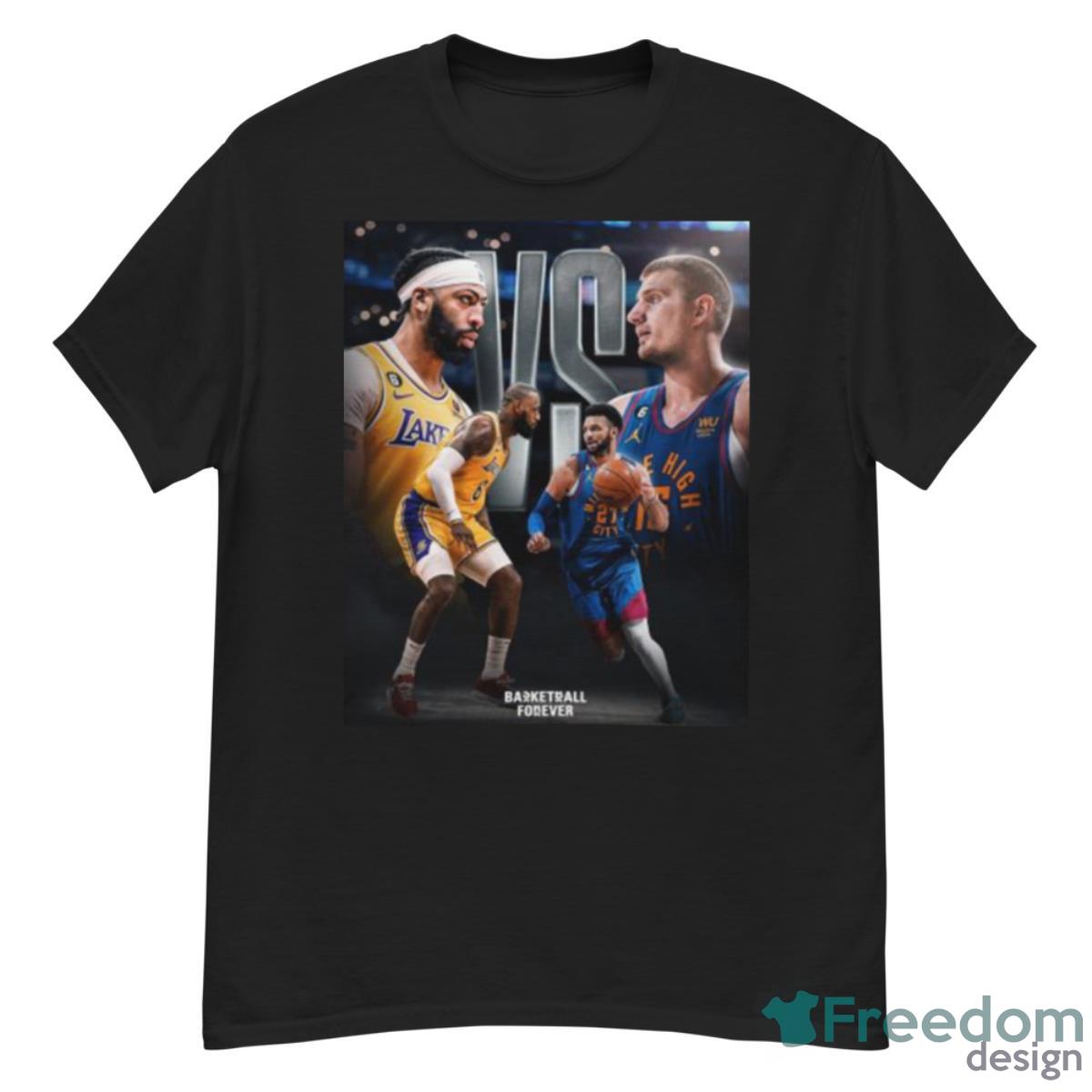 LA Lakers Vs Nuggets In The Western Conference Finals 2023 Shirt - G500 Men’s Classic T-Shirt