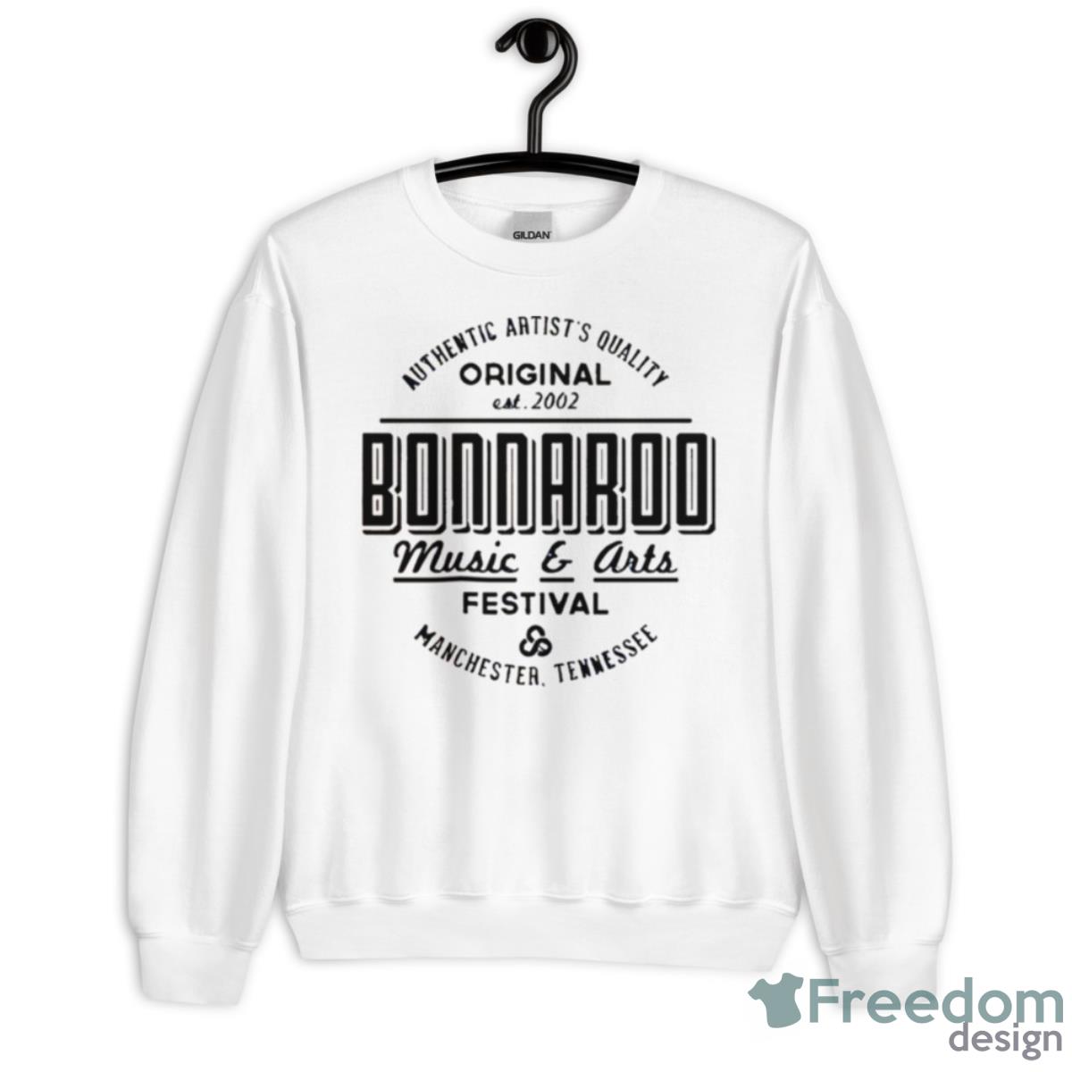 Label Logo Music And Art Bonnaroo Shirt - Unisex Heavy Blend Crewneck Sweatshirt