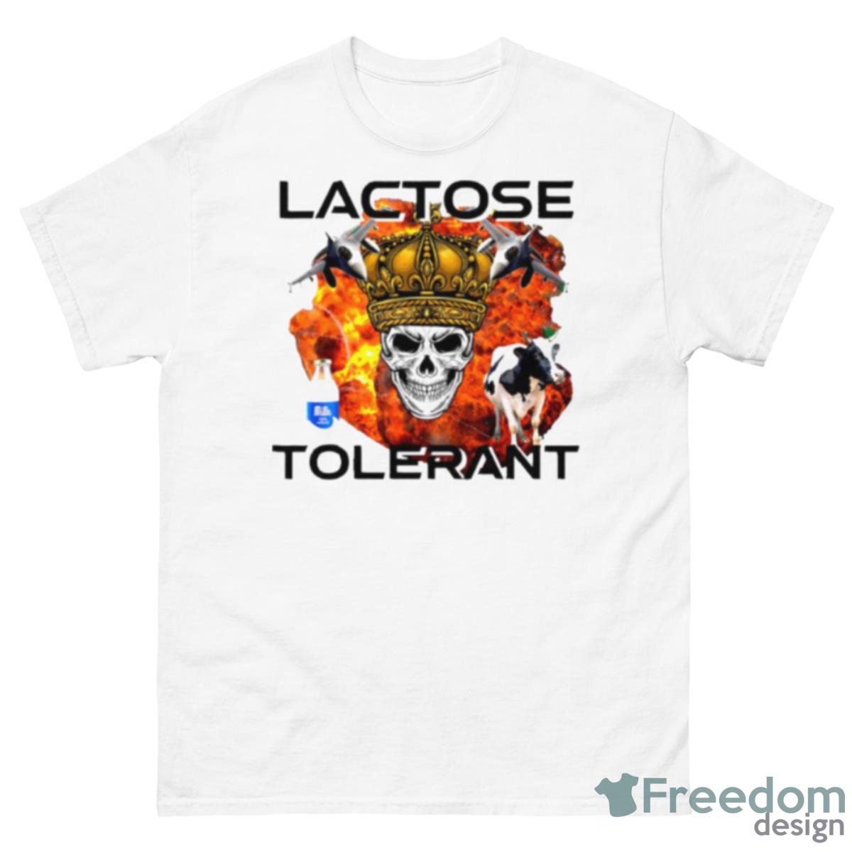 Lactose Tolerant Shirt - 500 Men’s Classic Tee Gildan