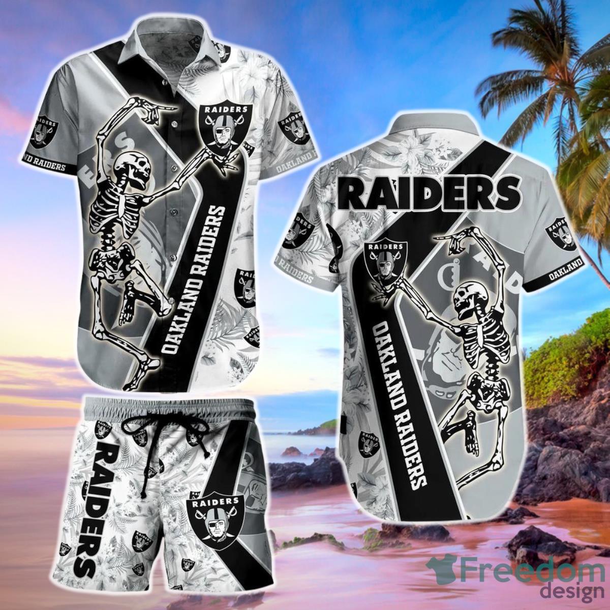 NEW FASHION NFL Las Vegas Raiders Hawaiian Shirt Hot 2023