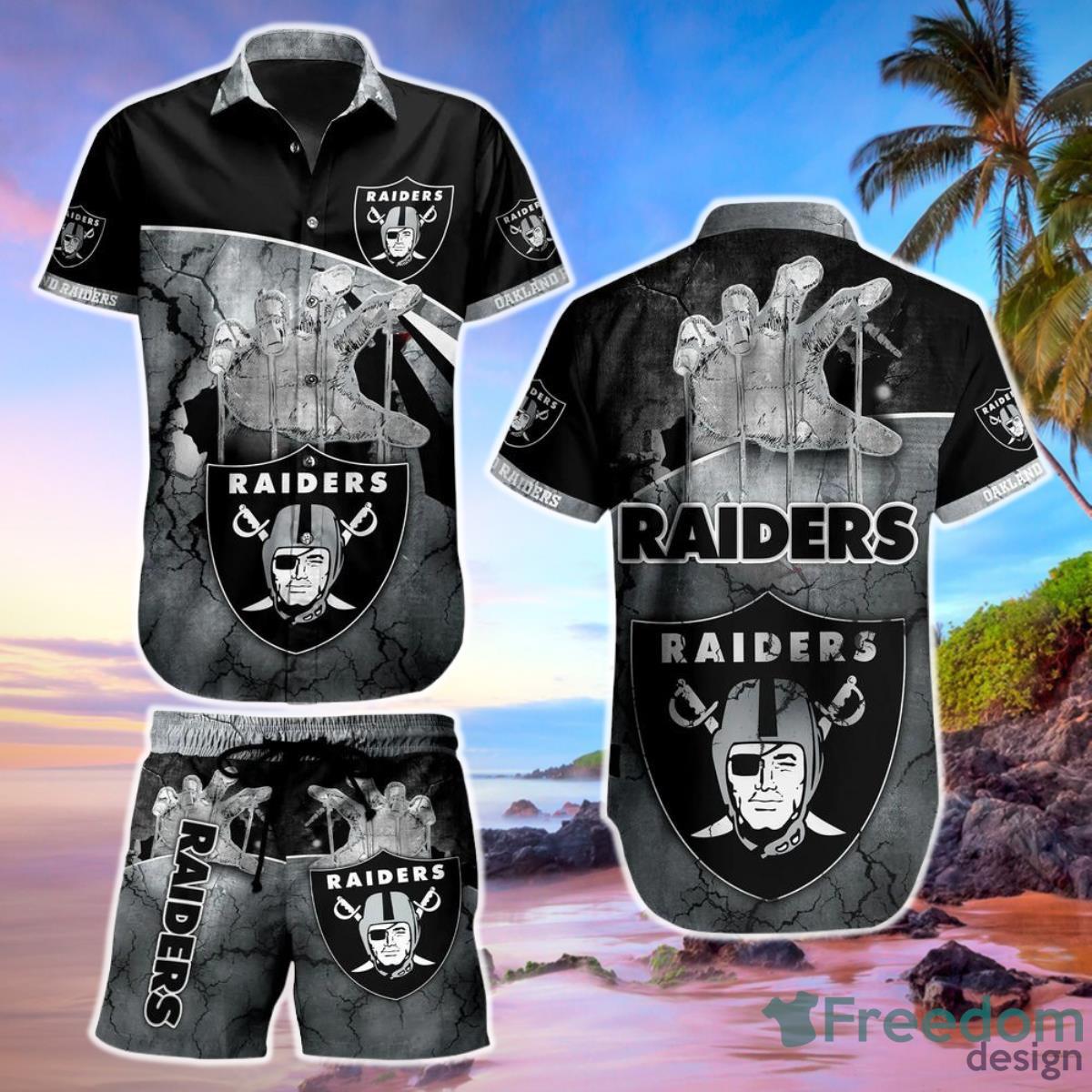 NEW FASHION NFL Las Vegas Raiders Hawaiian Shirt Hot 2023