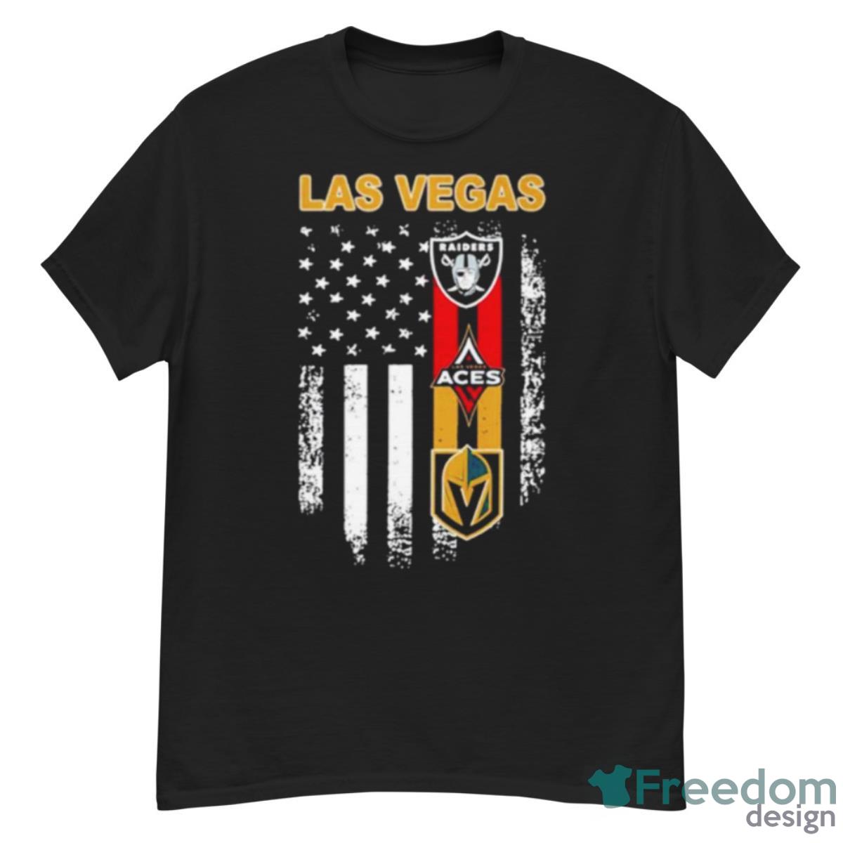 Las Vegas Sport Teams USA Flag Shirt - G500 Men’s Classic T-Shirt