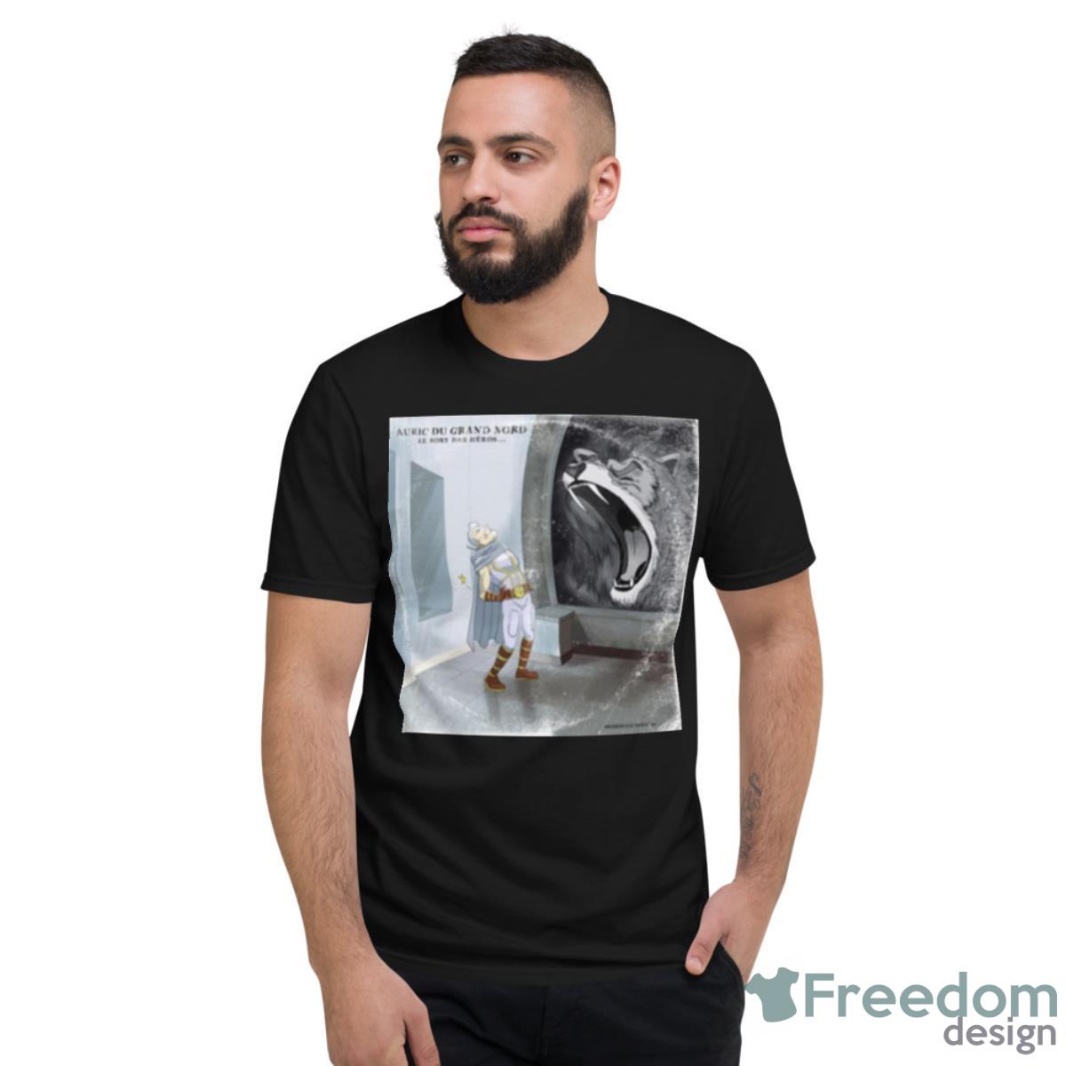 Le Sort Des Héros Worn Vinyl Aurie Shirt - Short Sleeve T-Shirt