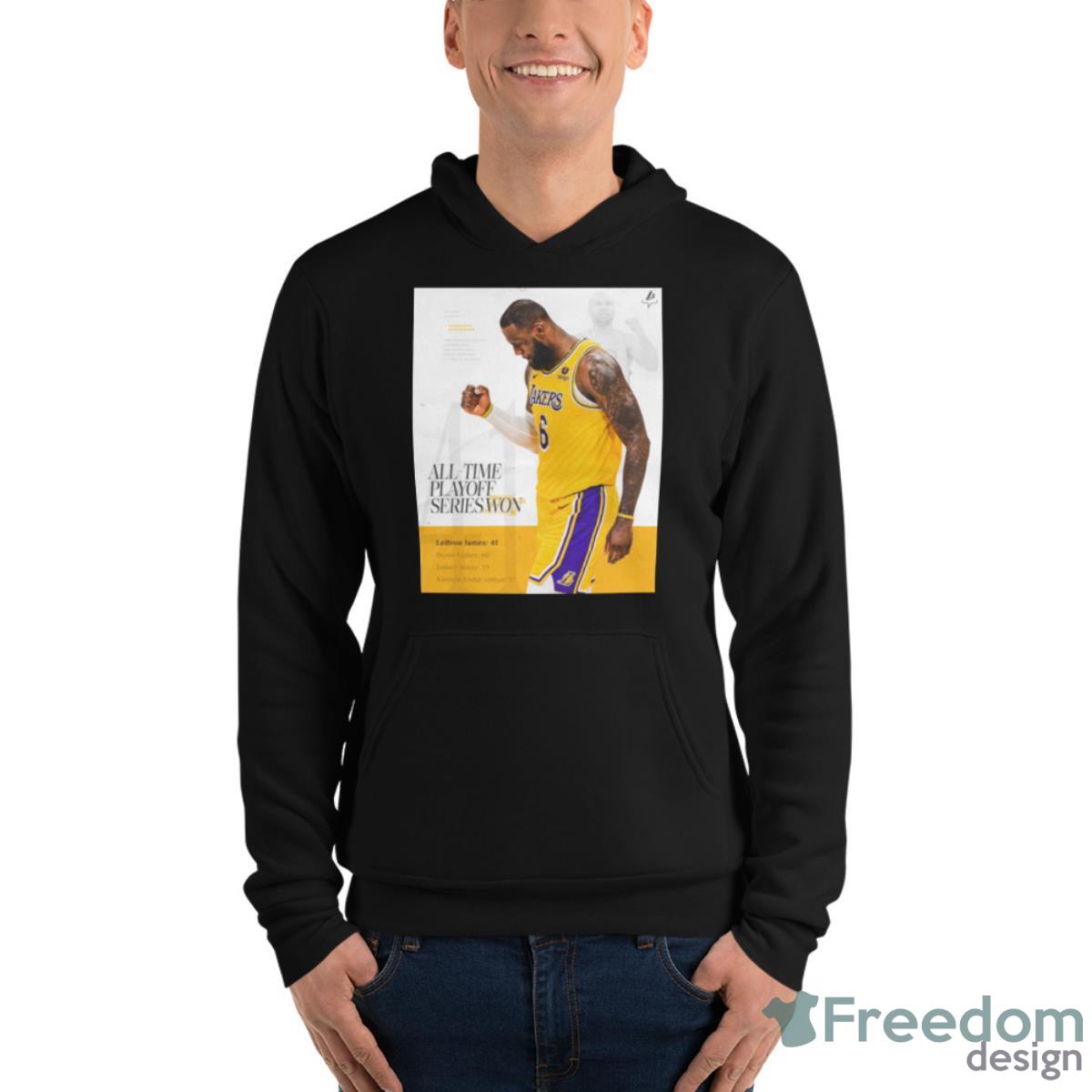 LeBron James Los Angeles Lakers Players Repping Purple And Gold Continue To Make Playoff History T Shirt - Unisex Fleece Pullover Hoodie LeBron James Los Angeles Lakers Players Repping Purple And Gold Continue To Make Playoff History T Shirt - Unisex Fleece Pullover Hoodie