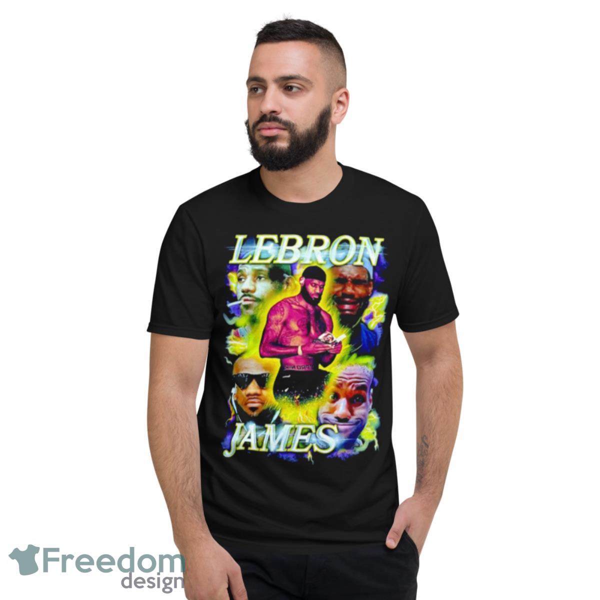 Lebron James Retro Shirt - Short Sleeve T-Shirt