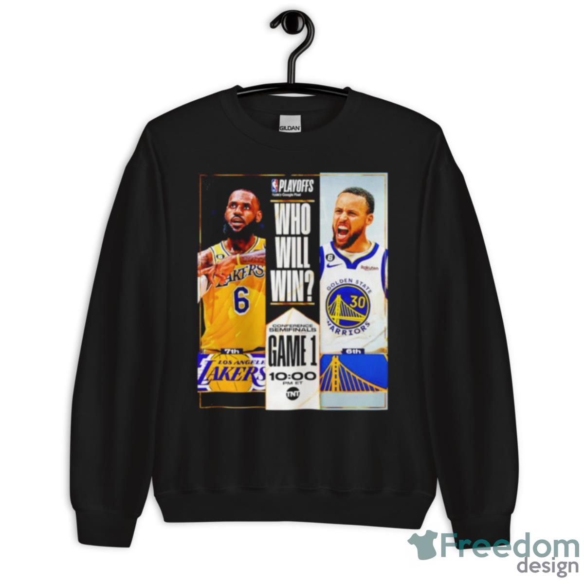 LeBron James Vs Stephen Curry Who Will Win Shirt - Unisex Crewneck Sweatshirt LeBron James Vs Stephen Curry Who Will Win Shirt - Unisex Crewneck Sweatshirt