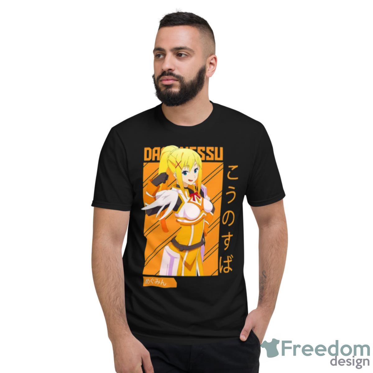 Let’s Go Konosuba Darkness Japanese Art Shirt - Short Sleeve T-Shirt