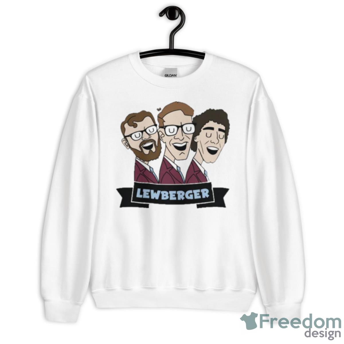 Lewbergercomedy Lewberger Shirt - Unisex Heavy Blend Crewneck Sweatshirt