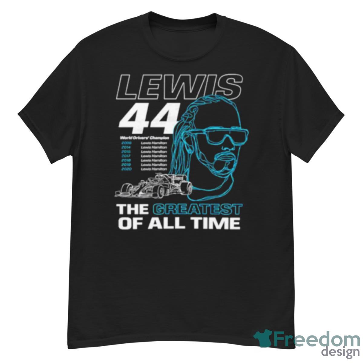 Lewis 44 World Drivers’ Champion The Greatest Of All Time Shirt - G500 Men’s Classic T-Shirt