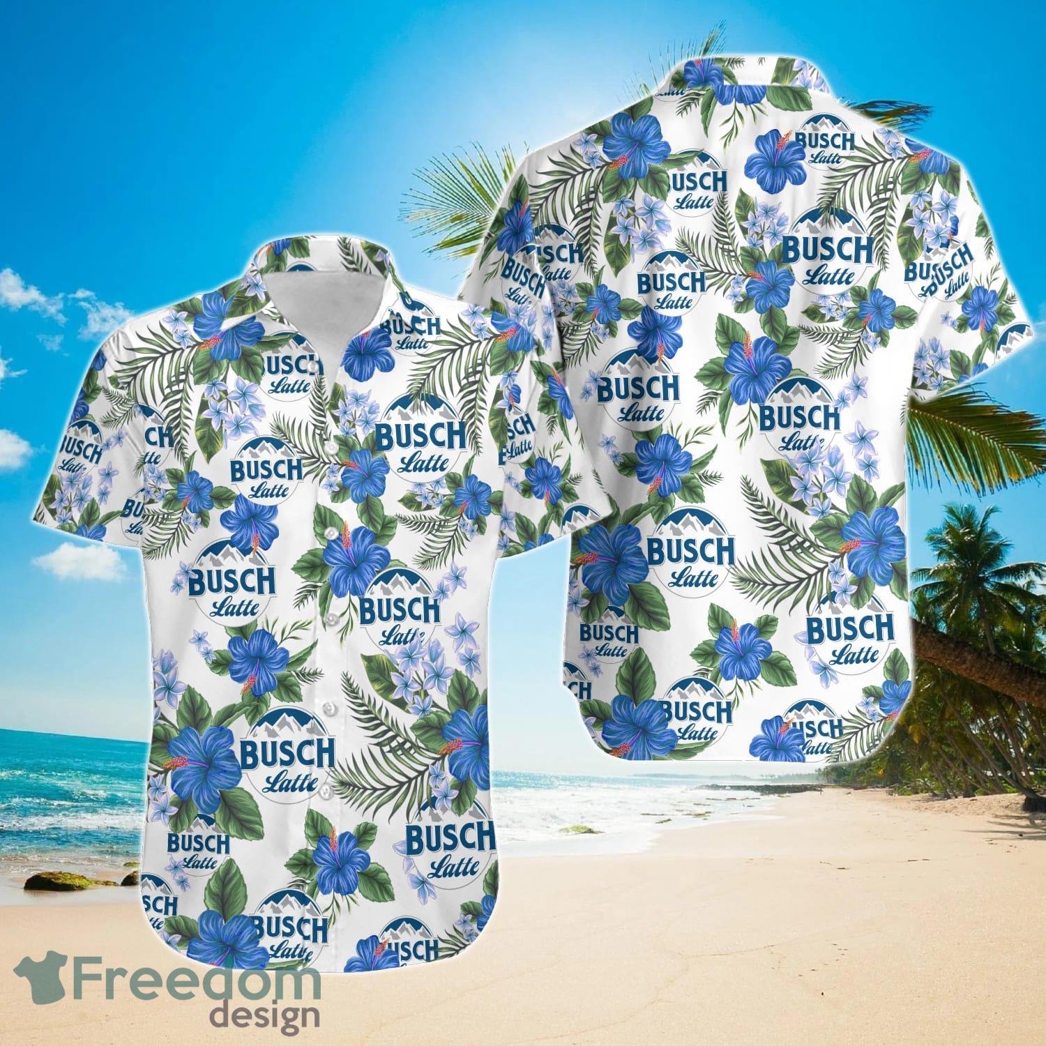 Light Beer Unisex Hawaiian Shirt, Busch Latte Beer Shirt For Men And Women Product Photo 1