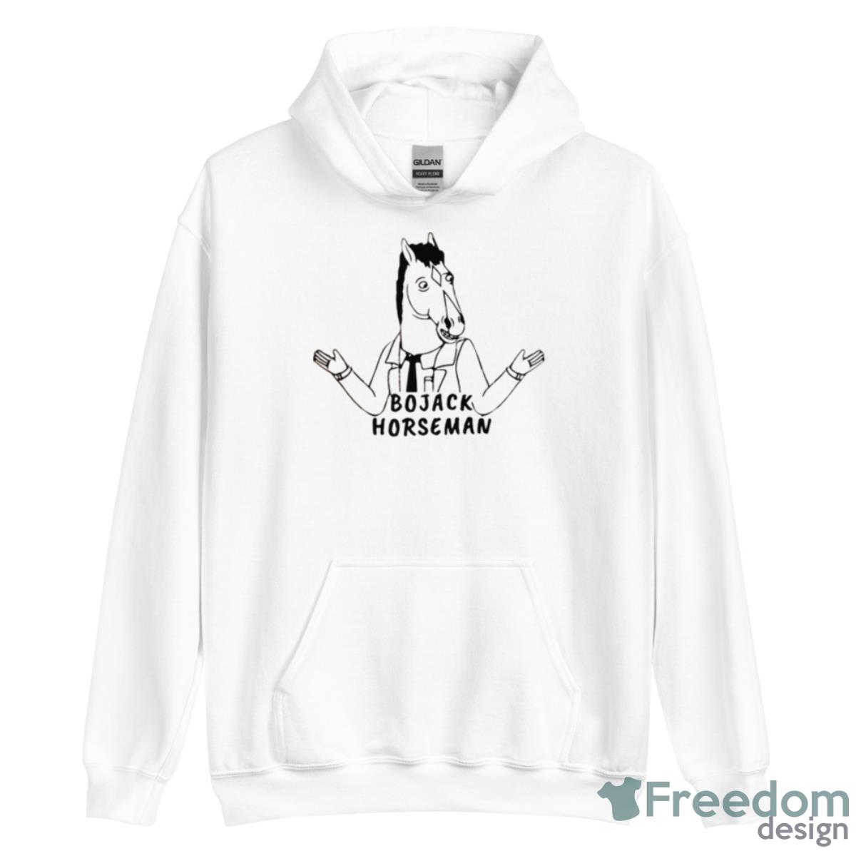Line Art Bojack Horseman Shirt - Unisex Heavy Blend Hooded Sweatshirt Line Art Bojack Horseman Shirt - Unisex Heavy Blend Hooded Sweatshirt