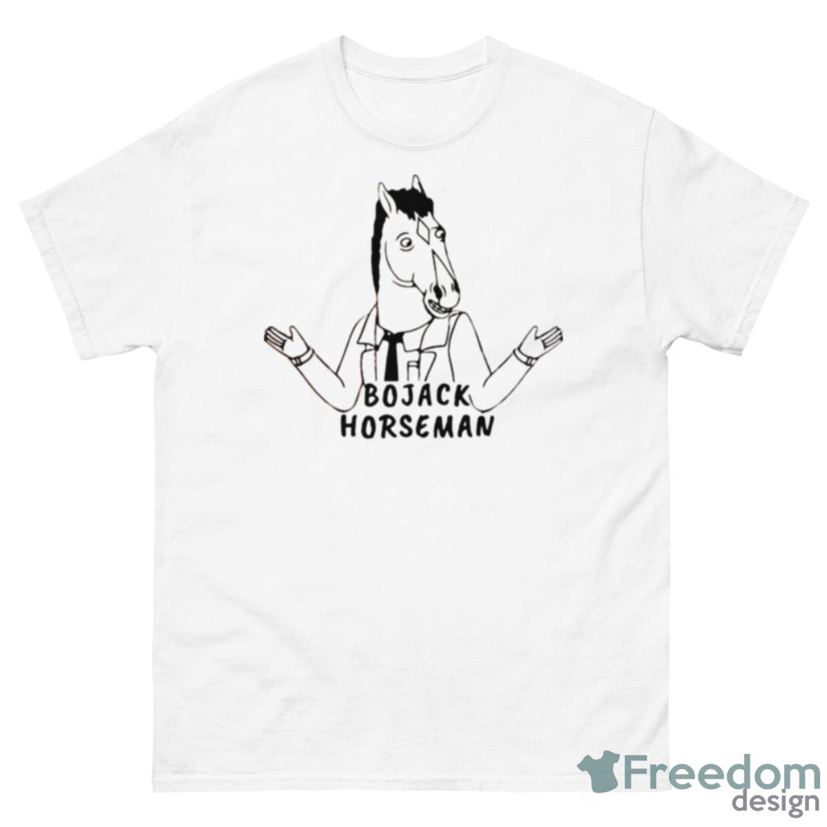 Line Art Bojack Horseman Shirt - 500 Men’s Classic Tee Gildan