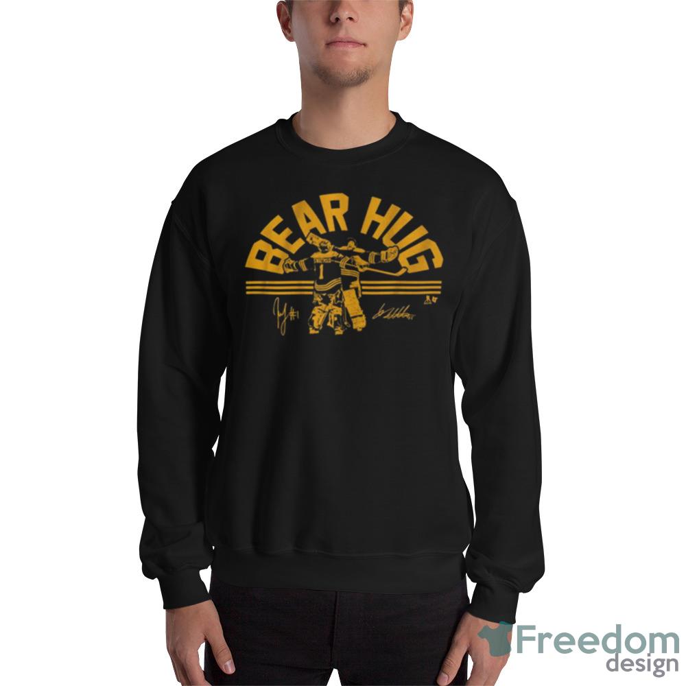 Boston Bruins Vintage T-shirt Boston Bruins Hockey Unisex Black T-shirt  S-3XL