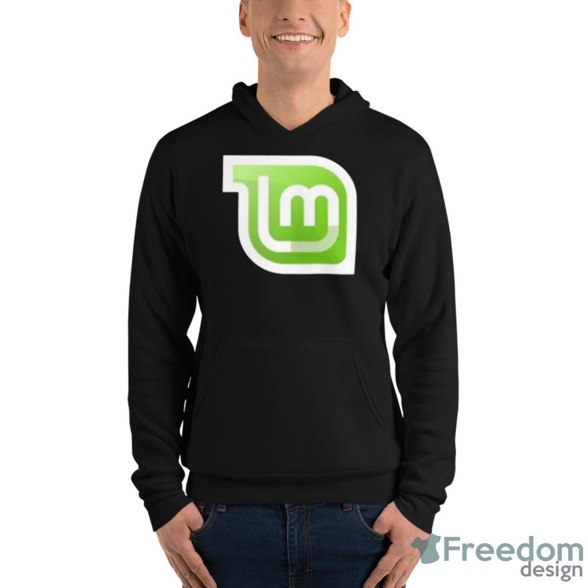 Linux Mint Icons Shirt - Unisex Fleece Pullover Hoodie Linux Mint Icons Shirt - Unisex Fleece Pullover Hoodie