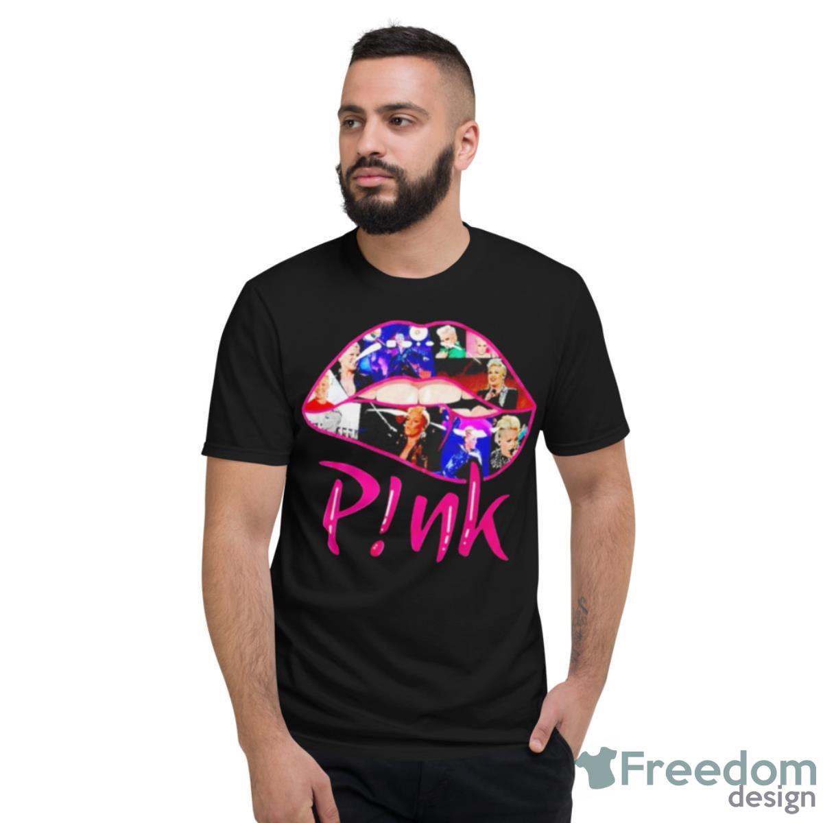 Lips Pink Alecia Shirt - Short Sleeve T-Shirt