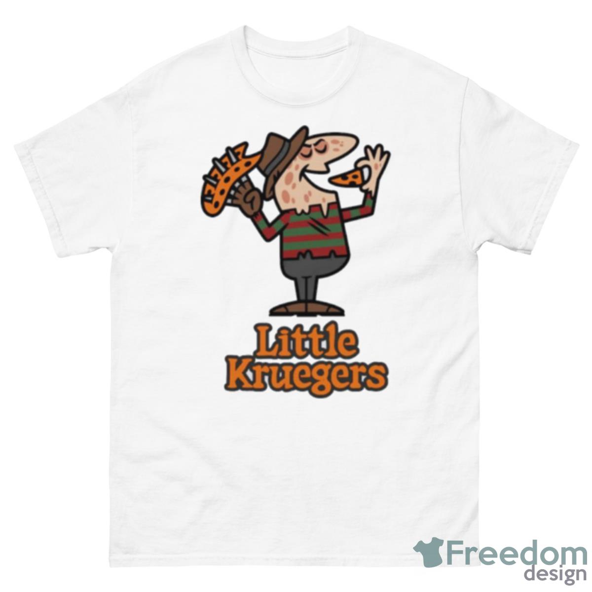 Little Krueger’s Pizza Shirt - 500 Men’s Classic Tee Gildan