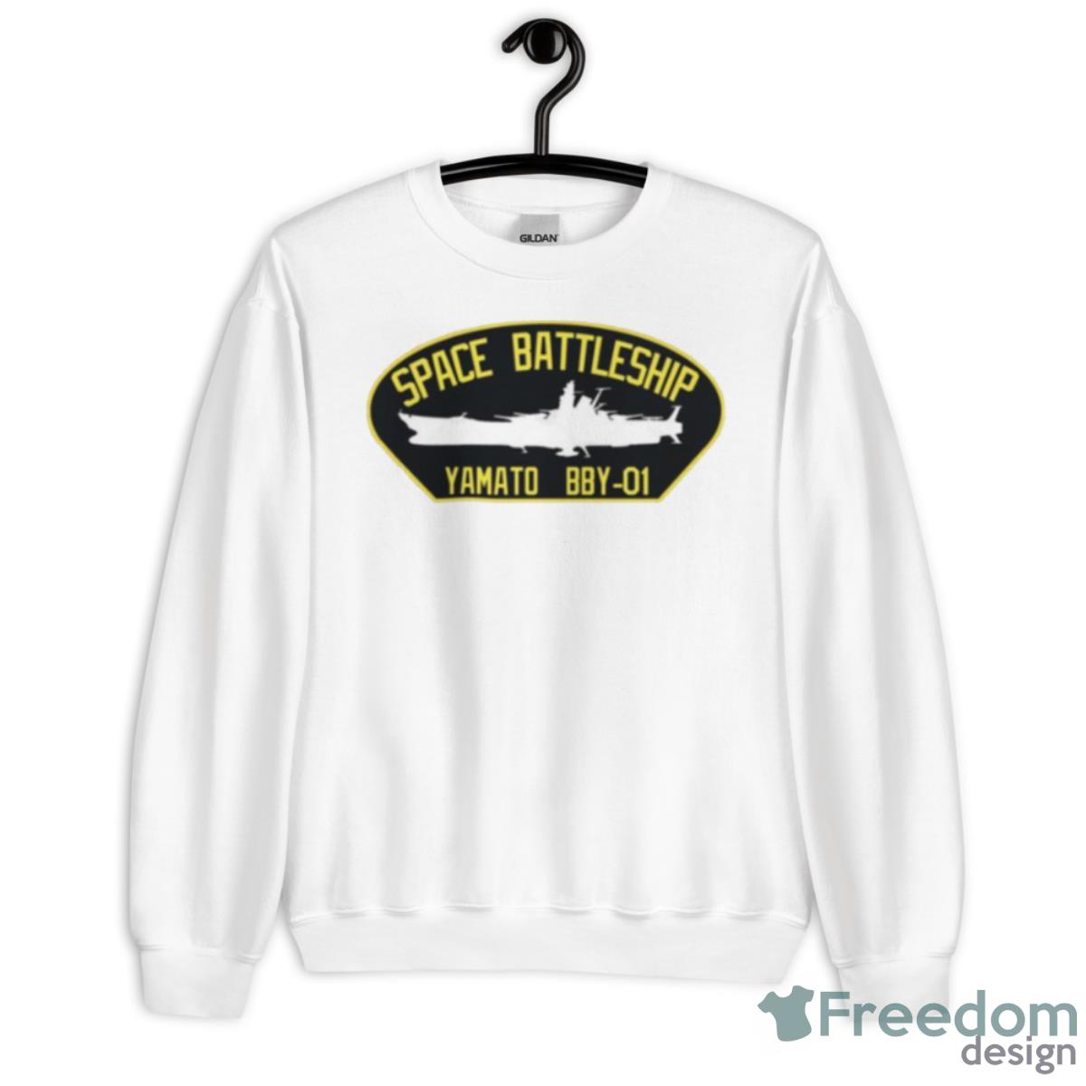 Logo Star Blazers Patch Shirt - Unisex Heavy Blend Crewneck Sweatshirt