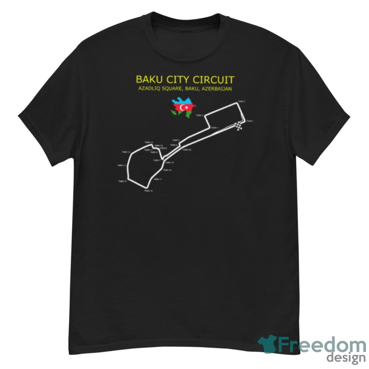 Logo The Baku City Circuit Shirt - G500 Men’s Classic T-Shirt