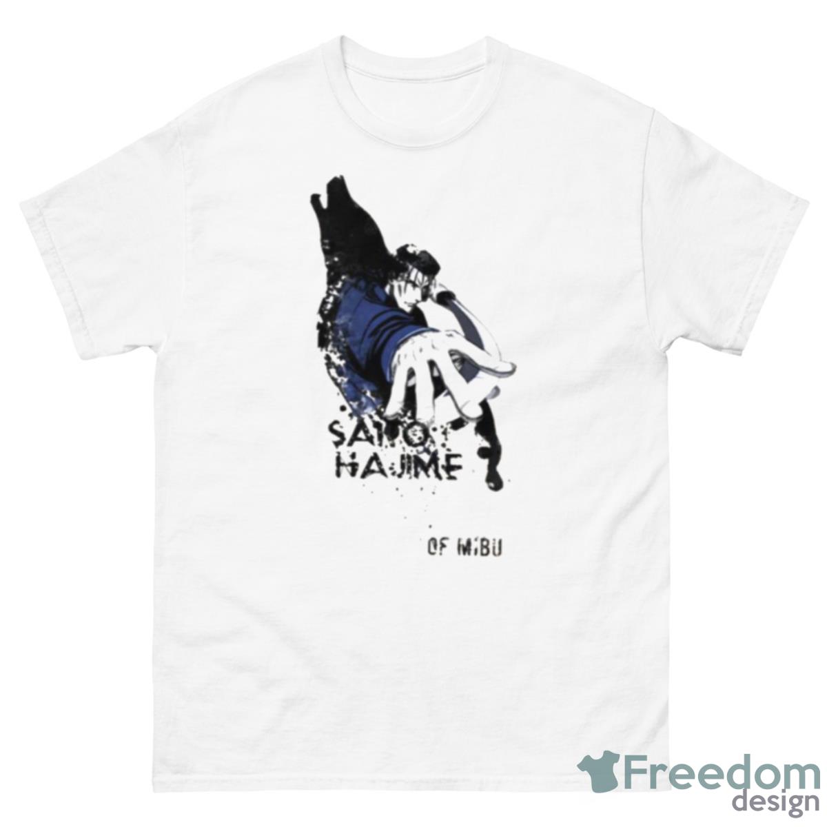 Lone Wolf Of Mibu Rurouni Kenshin Shirt - 500 Men’s Classic Tee Gildan