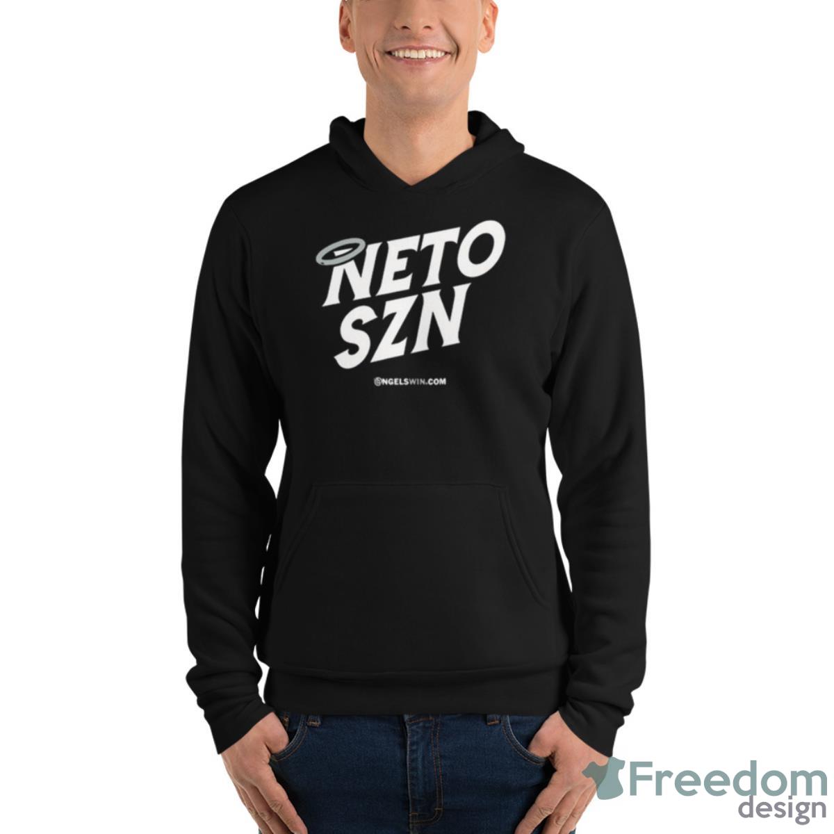 Los Angeles Angels Neto Szn Angelswin New Shirt - Unisex Fleece Pullover Hoodie Los Angeles Angels Neto Szn Angelswin New Shirt - Unisex Fleece Pullover Hoodie
