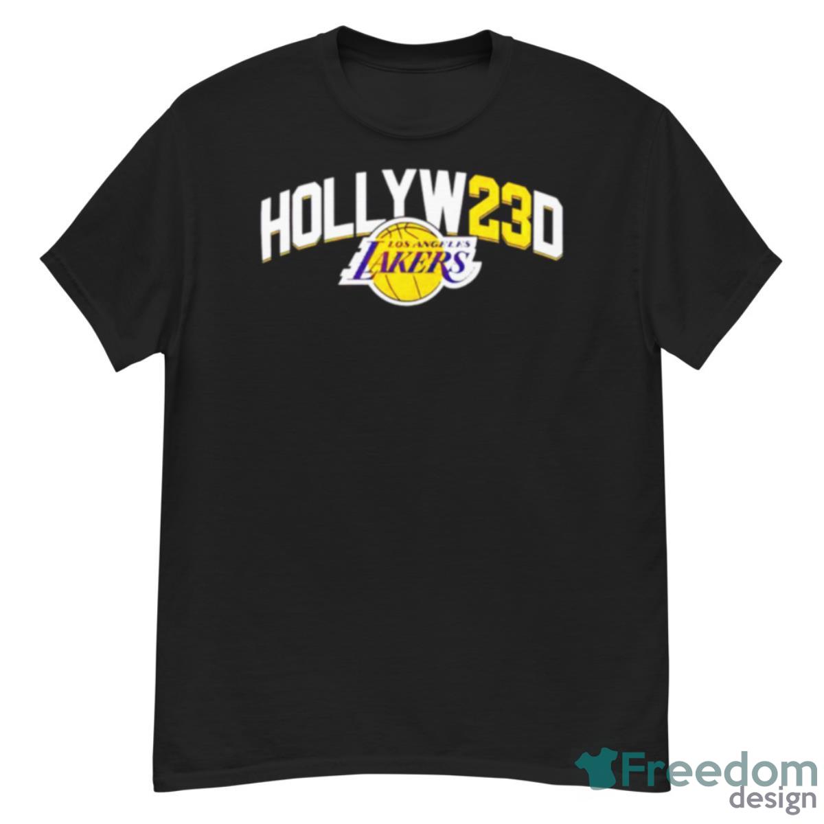 Los Angeles Lakers LeBron James Hollyw23d Shirt - G500 Men’s Classic T-Shirt