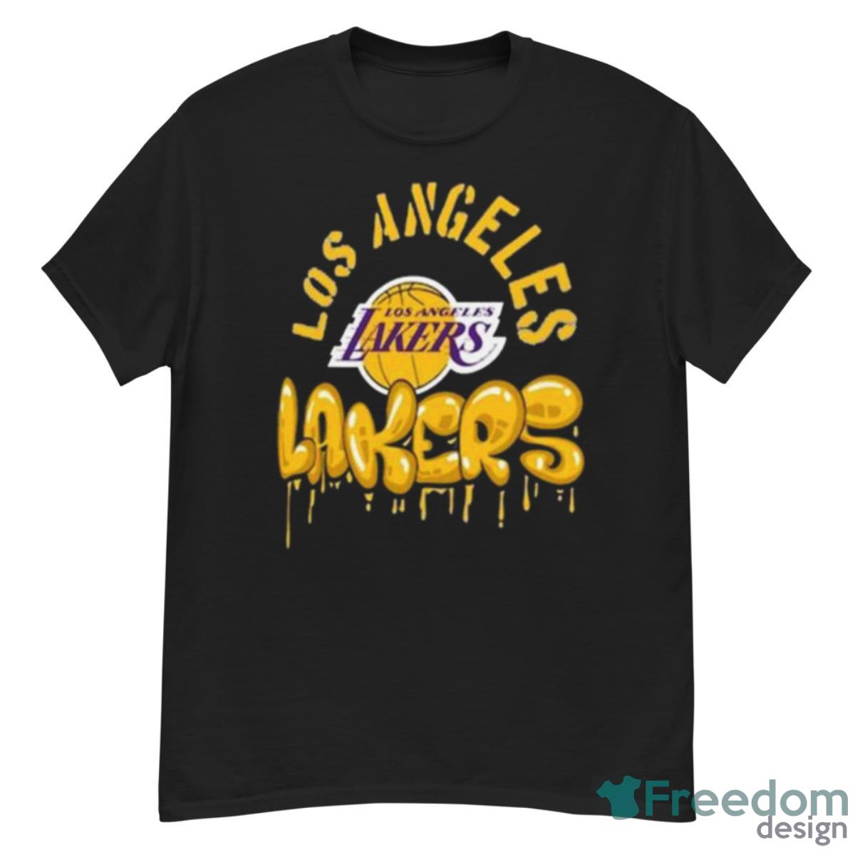 Los Angeles Lakers Stadium Street Art Dark Crystal Washed Shirt - G500 Men’s Classic T-Shirt